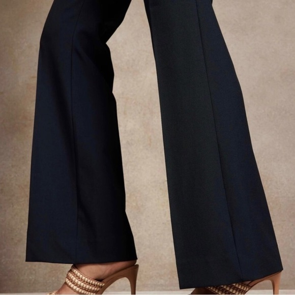 NWT! Banana Republic Black Giovanna Sculpted Bootcut Pants - Multiple 🧡 - Picture 4 of 8